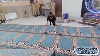 نصب فرش نمازخانه و مسجد