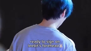 ریکشن لینو وقتی بهش گفتن روی پیشونی لیبیت رو امضا نکنه^^