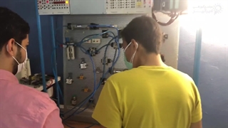 آموزش تصویری اجرای سیستم رفت و برگشت پنوماتیکی