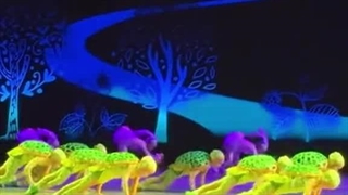 رقص وایرال کودکان در مسابقه‌ای در چین