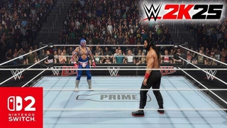 'گیم پلی جذاب بازی کشتی کج ( WWE 2K25 ) برای  Nintendo Switch 2