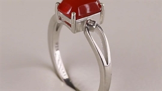 انگشتر عقیق زنانه کد 1111