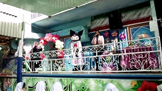 اجرای باحال کرومی در جشن مدرسه