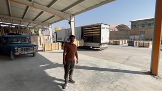 خرید سنگ تراورتن تکاب هوند به مقصد ارمنستان