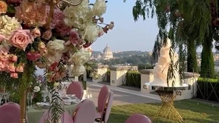 طراحی باغ تالار پذیرایی|اجرای با محسن ملکی +ویدیو جهت ایده