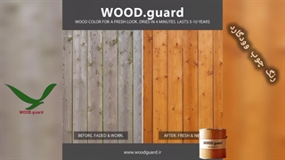 رفع قارچ و کپک از چوب ترمو قبل از رنگ آمیزی مجدد ؛ محافظت پیشگیرانه با رنگ چوب وودگارد WOOD.guard