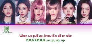 لیریک آهنگ WE GO UP از بیبی مانستر