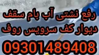 رفع نم رطوبت و نشتی آب