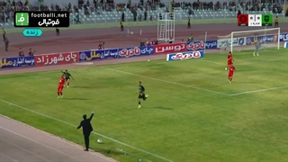 خلاصه بازی خیبر خرم آباد 2-1 تراکتور