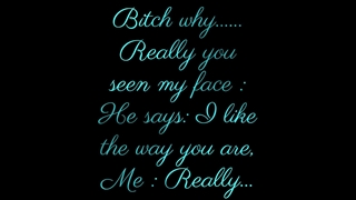 Me be going a bit crazy today