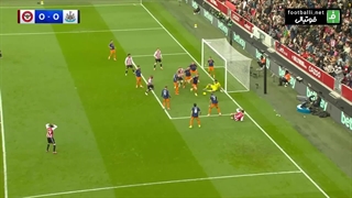 خلاصه بازی برنتفورد 3-1 نیوکاسل