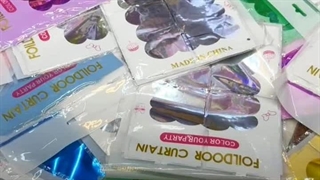 پرده های بک گراند دیسکویی در رنگ های متنوع