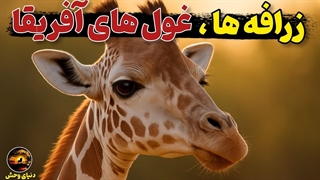 زرافه، این غول آرام و دوست‌داشتنی دشت‌های آفریقا