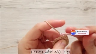 بافت جاکلیدی خرس با کاموای ظخیم!