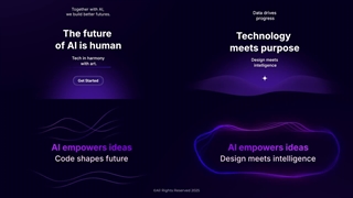 دانلود پروژه آماده افتر افکت کیت رابط های کاربری هوش مصنوعی AI Motion UI Kit