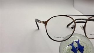 عینک طبی PHILIP MOORIS گرد هنری مدل 6011