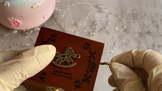 جعبه موزیکال چوبی هندلی کلاسیک- آهنگ bagatelle No.25 in a minor  - در 10 طرح قابل انتخاب