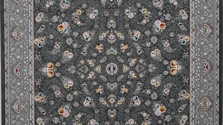 فرش 700 شانه تراکم 2550 از کالکشن لکسون طوسی تیره کد E8099 فرش متحد آسیا - اقساط تا سال 1410