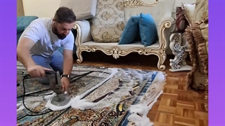 فرش شویی در نیاوران