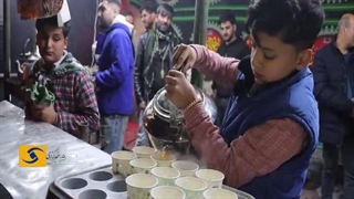 میهمان شهید گمنام و غذای نذری در شب شهادت حضرت زهرا(س) - شهرک مدرس قزوین