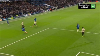 گل اول چلسی به بارسلونا (گل به خودی کنده)