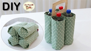 دوخت این کیف حمل 4 بطری | مناسب برای نوشیدنی، پیک نیک و هدایا