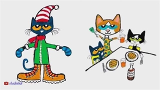 قصه پیت گربه در روزهای برفی به زبان فارسی