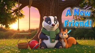 پامبل با دوست جدیدش خوش می‌گذراند! | داستان انیمیشنی برای کودکان نوپا