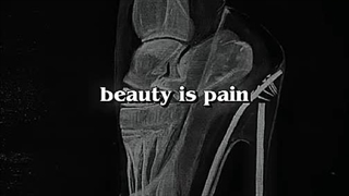 زیبایی درد داره اما...