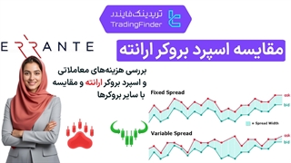 مقایسه اسپرد بروکر ارانته (Errante) با سایر بروکرها | بررسی واقعی هزینه‌ها [تریدینگ فایندر]