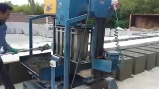 جدول‌زن ثابت تیام ماشین؛ تولید انبوه جدول‌های خیابانی استاندارد!