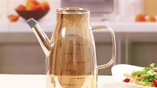 بطری روغن‌ریز شیشه‌ای 800 میلی لیتر