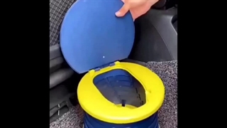 صندلی توالت قابل‌حمل و تاشو