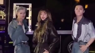 اینستاگرام گروه Enhypen با چالش آهنگ Loose به همراه لیسا، جی و نیکی