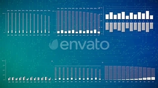 دانلود پروژه فوتیج ویدیو نمودار اینفوگرافی Infographic Charts Pack