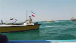 شلیک موشک های بالستیک ۳۰۳ در رزمایش اقتدار نیروی دریایی سپاه در خلیج فارس - آذر 1404