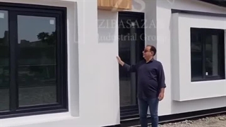 نمونه کار خانه پیش ساخته ۳۷ متری - زیباسازان کردان