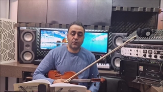 آموزش ویلن ردیف آوازهای ایرانی منوچهرلشگری ماهور راک هندی ایمان ملکی