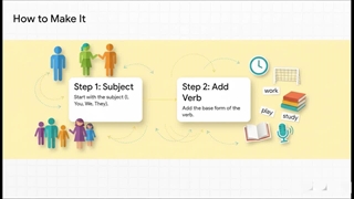Present simple, present continuous and past simple 5A