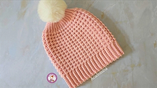 آموزش قلاب بافی آکادمینا - بافت کلاه قلاب بافی -  با این آموزش صد مدل کلاه قلاب بافی میتونی ببافی
