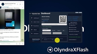 OlyndraX Flash Terminal | How To Create TRC20 Flash USDT Tokens | Swappable Flash USDT TRC20