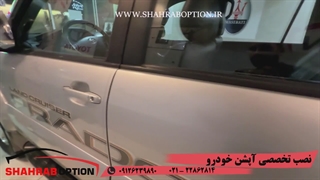 آینه تاشوبرقی تویوتا پرادو کفی سه بعدی تویوتا پرادو برچسب روی در تویوتا پرادو