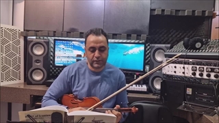 آموزش ویلن ردیف آوازهای ایرانی منوچهرلشگری ماهور زنگوله ایمان ملکی