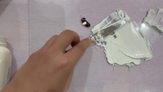 ساخت سفید صدفی ترند سال فقط با رنگ سفید | ترند۲۰۲۶ در فرنوآرت