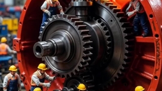 گیربکس هلیکال اندیشه نوین آب اوان