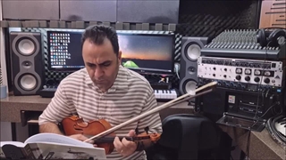 آموزش ویلن ردیف آوازهای ایرانی منوچهرلشگری سه گاه چهارمضراب اول ایمان ملکی