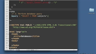 087 - بازیابی داده‌ها از MySQL - اموزش php لیندا - جلال محمدزاده