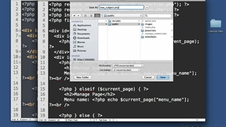 107 - ایجاد فرم موضوع جدید - اموزش php لیندا - جلال محمدزاده