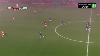 گل چهارم چلسی به چارلتون (پدرو نتو)