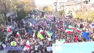 مردم حماسه آفرین استان گلستان در 22 دیماه 1404 علیه آشوب و اغتشاش حامی موساد